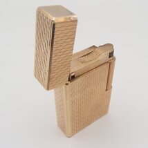 S.T.Dupont デュポン ゴールド ガスライター ライター 喫煙具 喫煙グッズ 着火未確認 箱