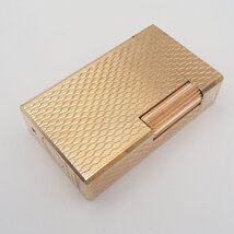 S.T.Dupont デュポン ゴールド ガスライター ライター 喫煙具 喫煙グッズ 着火未確認 箱