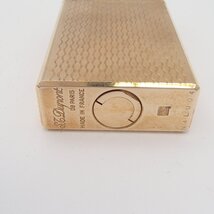 S.T.Dupont デュポン ゴールド ガスライター ライター 喫煙具 喫煙グッズ 着火未確認 箱