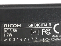 RICOH GR DIGITAL Ⅱ f=5.9mm 12.4 コンパクトデジタルカメラ リコー