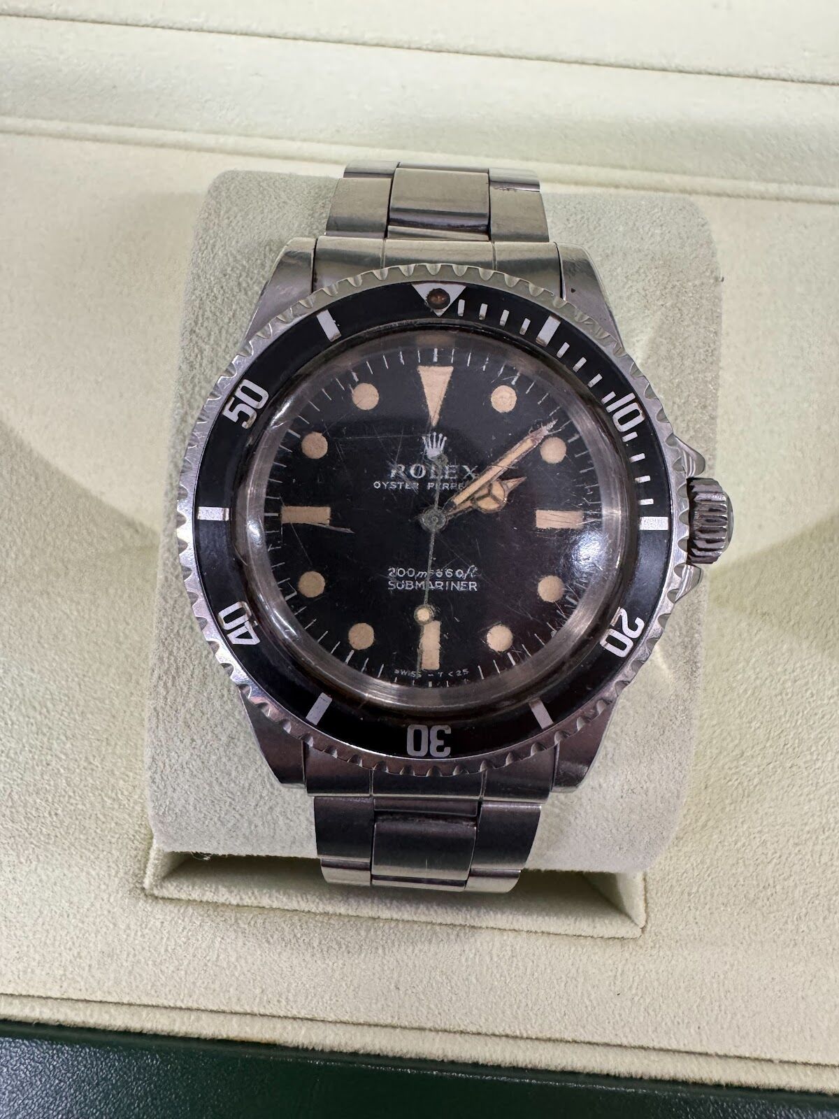 ROLEX サブマリーナ 5513 トリチウム メンズ腕時計