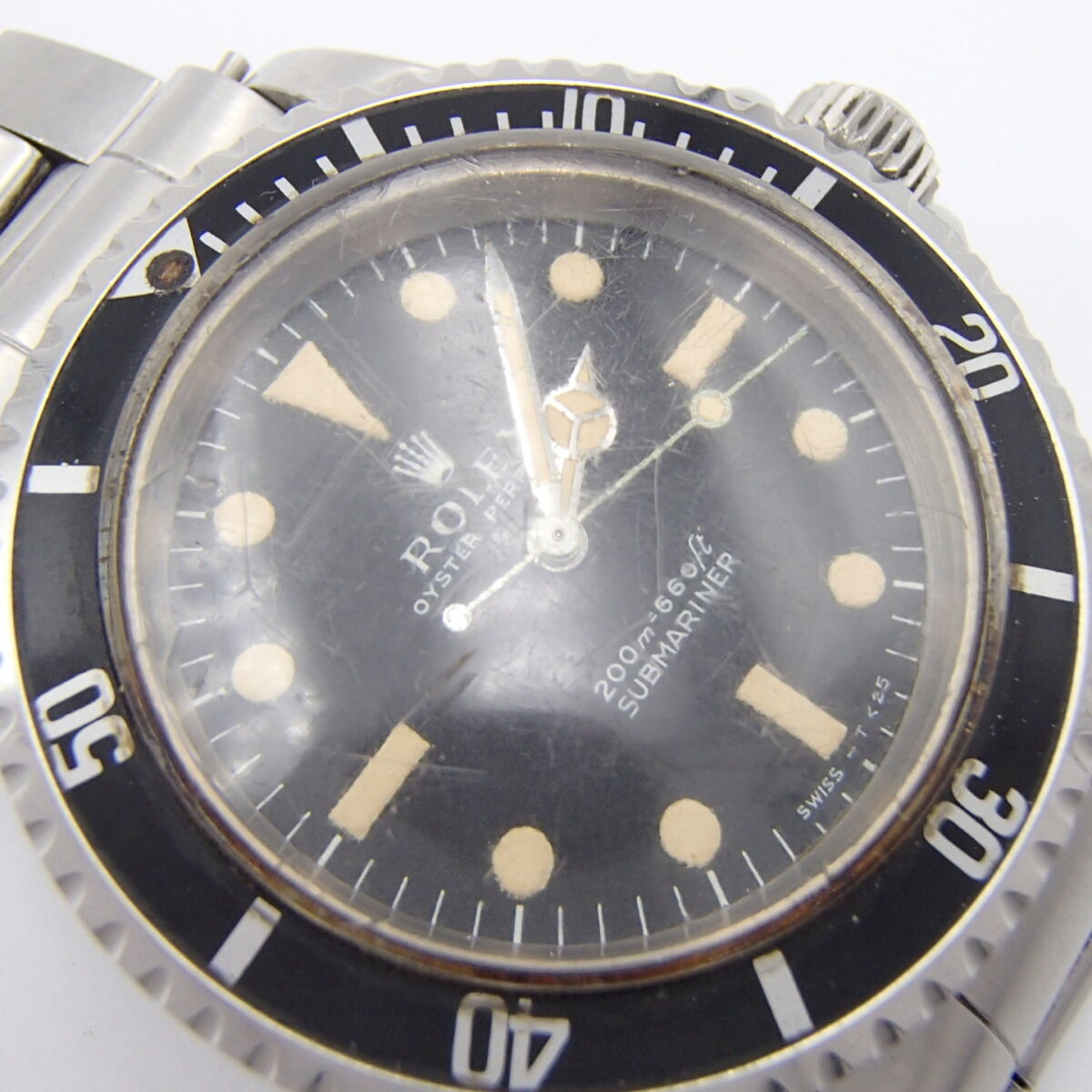 ROLEX サブマリーナ 5513 トリチウム メンズ腕時計