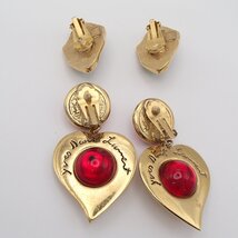 イヴサンローラン YSL イヤリング2点 色石 アクセサリー ヴィンテージ