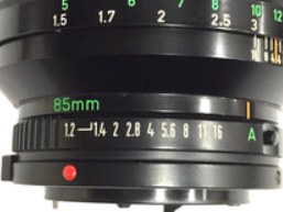CANON FD 85mm 11.2 L カメラレンズ FDマウント マニュアルフォーカス