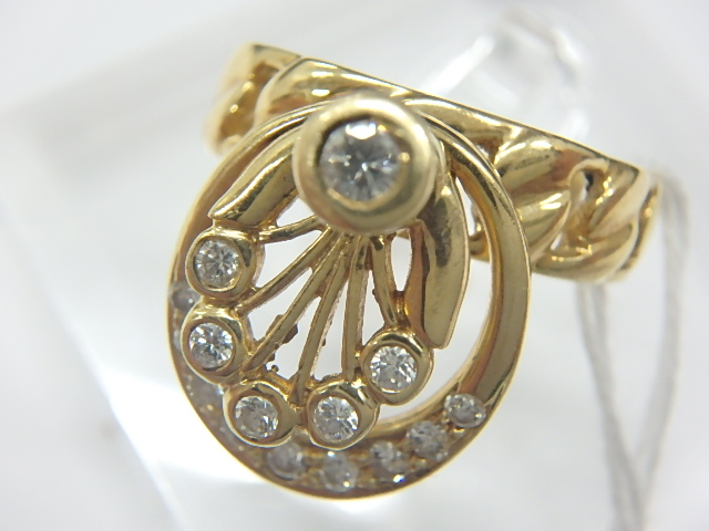 k18 ダイヤ 5.7g 0.30ct