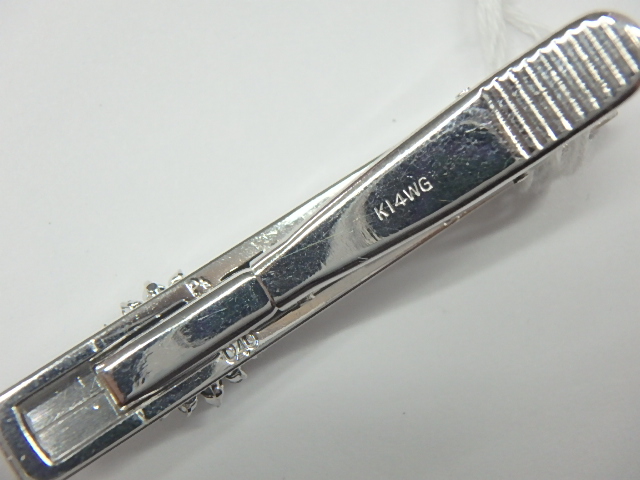 pt850 k14wg エメ 16.3g 0.40ct 0.47ct