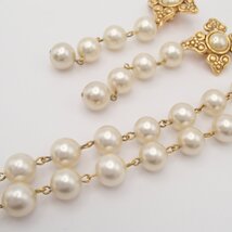 CHANEL シャネル ネックレス イヤリング  ココマーク フェイクパール ヴィンテージ 箱