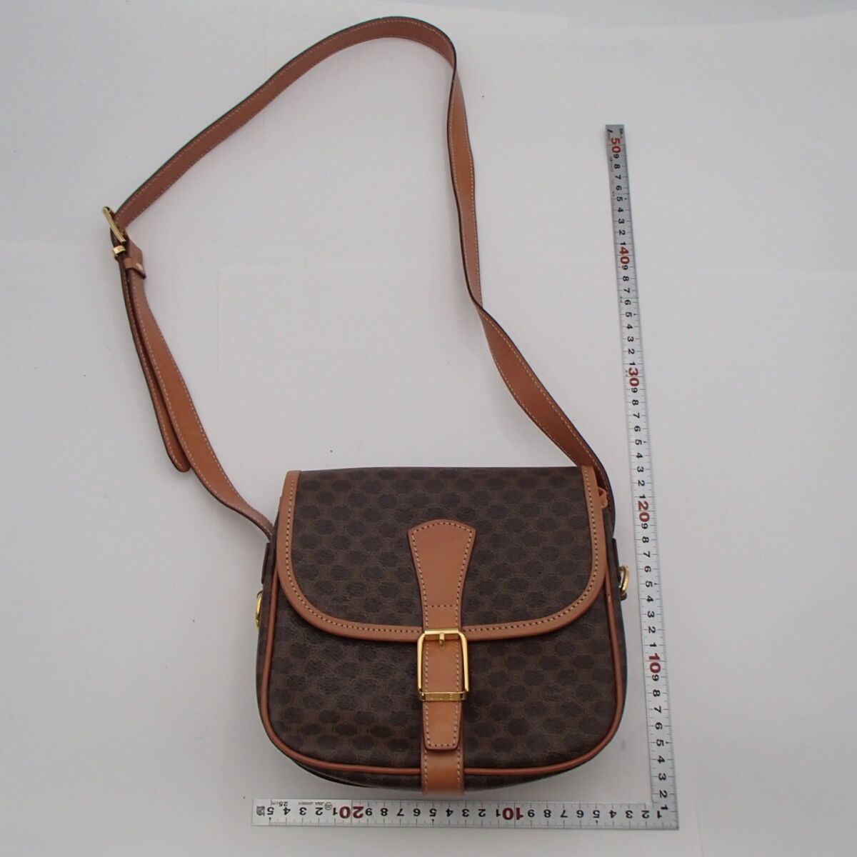 CELINE セリーヌ ショルダーバッグ マカダム柄 レディース 鞄 斜め掛け