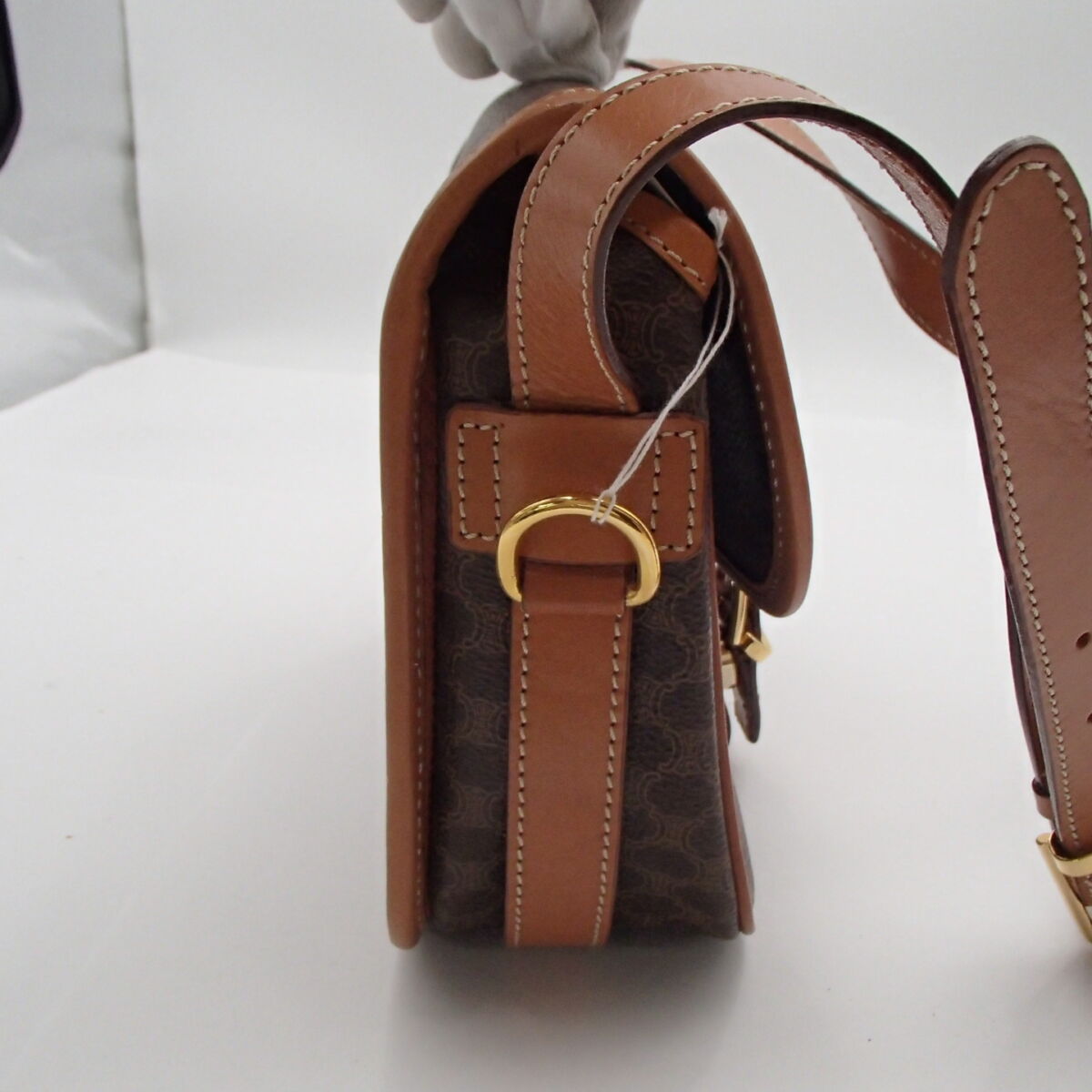 CELINE セリーヌ ショルダーバッグ マカダム柄 レディース 鞄 斜め掛け