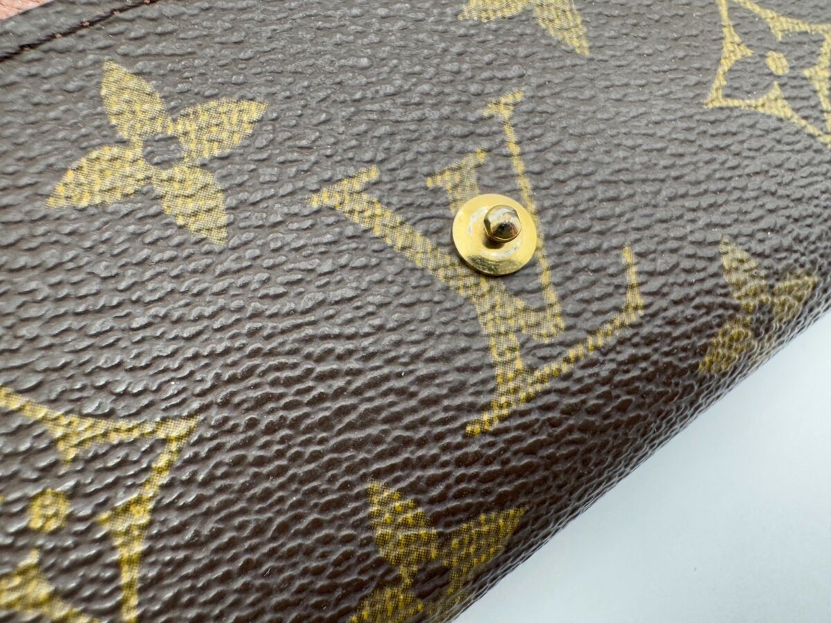 LOUIS VUITTON ルイヴィトン ポルトモネ・ビエ トレゾール 財布 モノグラム M61730 ジャンク