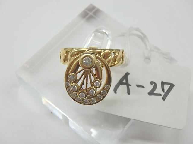 k18 ダイヤ 5.7g 0.30ct