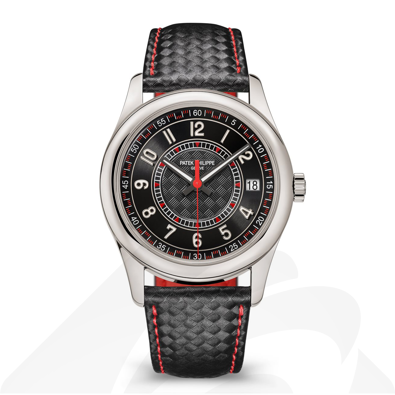 パテックフィリップ 6007G 日付表示, センターセコンド. 素材:ホワイトゴールド 色:エボニーブラック