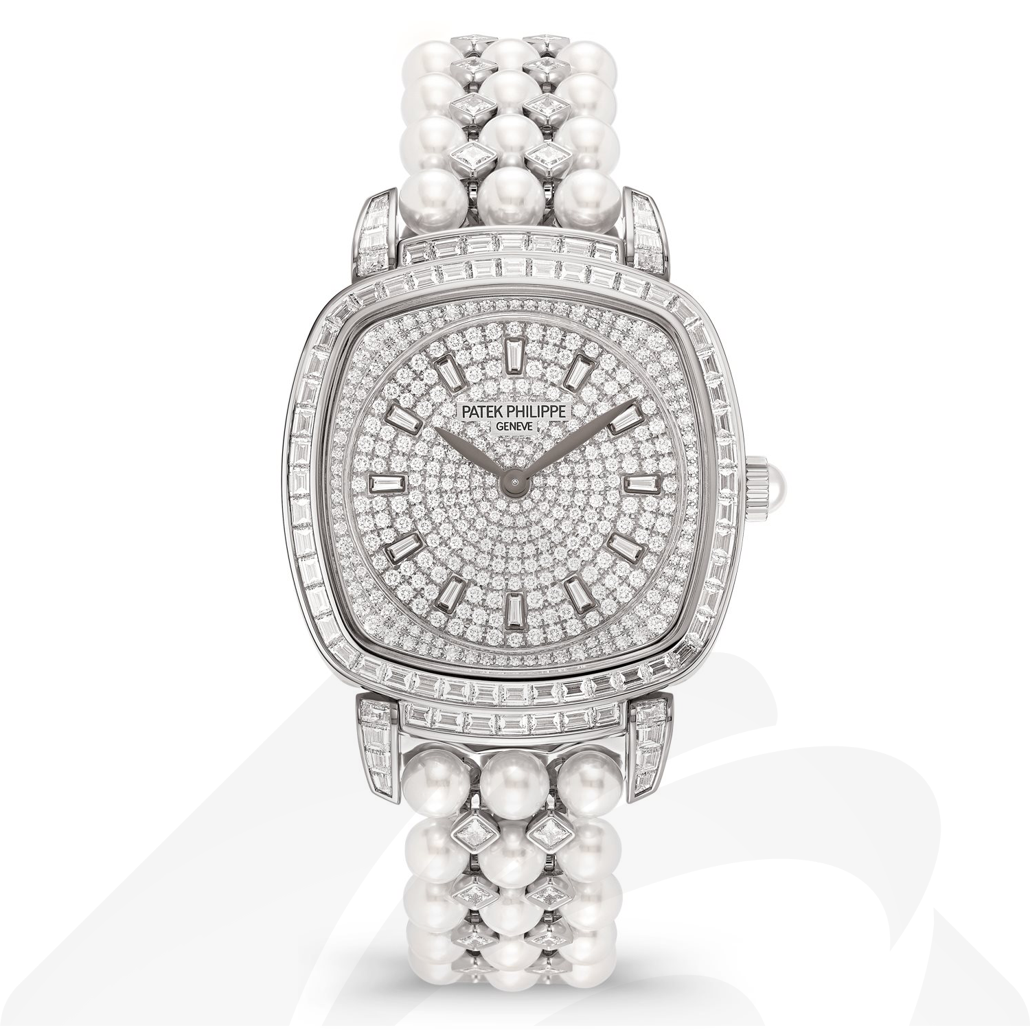 パテックフィリップ 7042/100G ゴンドーロ・ハイジュエリー. 素材:ホワイトゴールド 色:全面ダイヤモンド