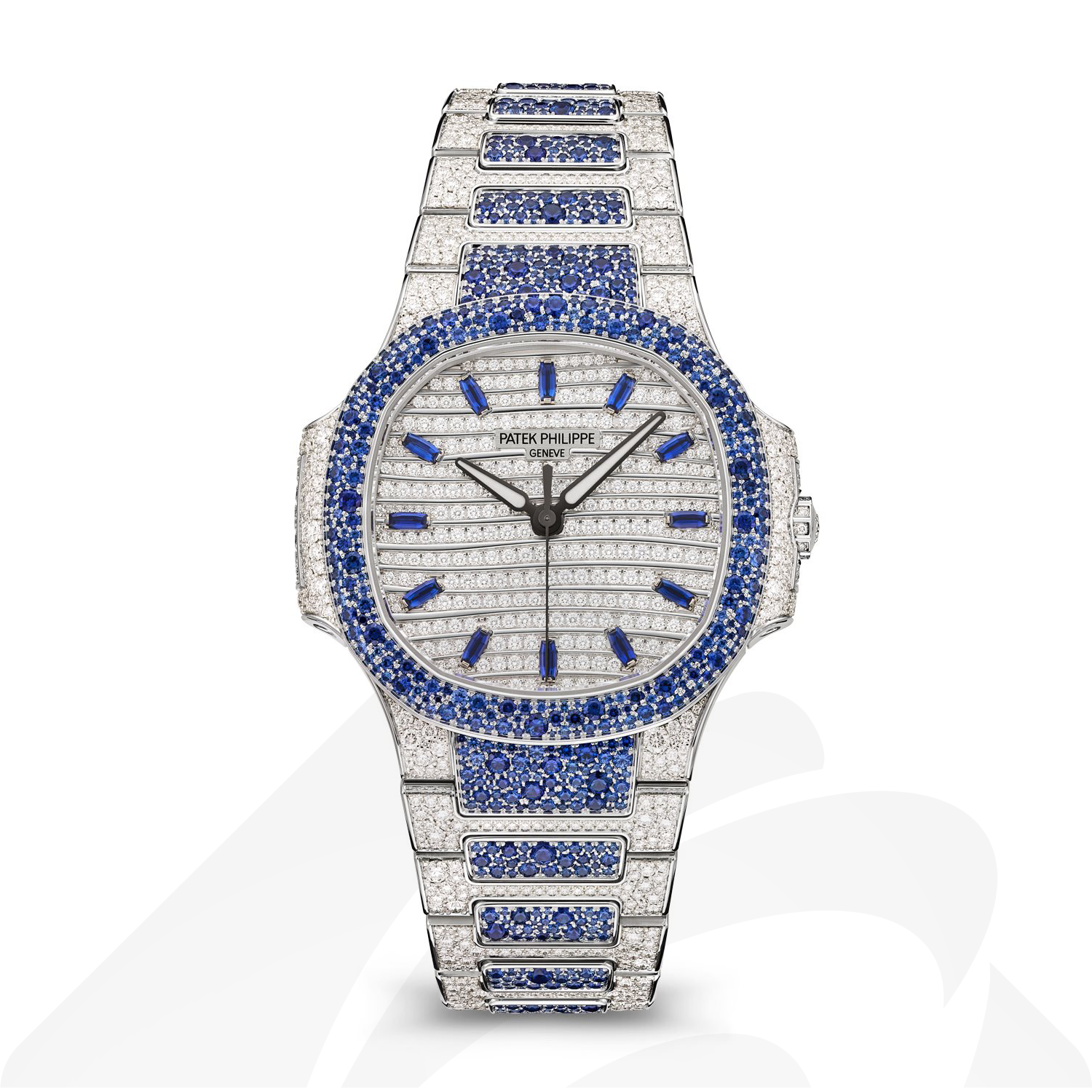 パテックフィリップ 7118/1451G ノーチラス・ハイジュエリー. 素材:ホワイトゴールド 色:全面ダイヤモンド