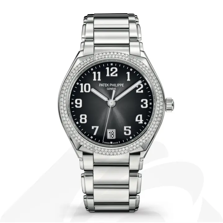 パテックフィリップ 7300/1200A Twenty~4 Automatic.  素材:ステンレススチール 色:グレー・ソレイユ