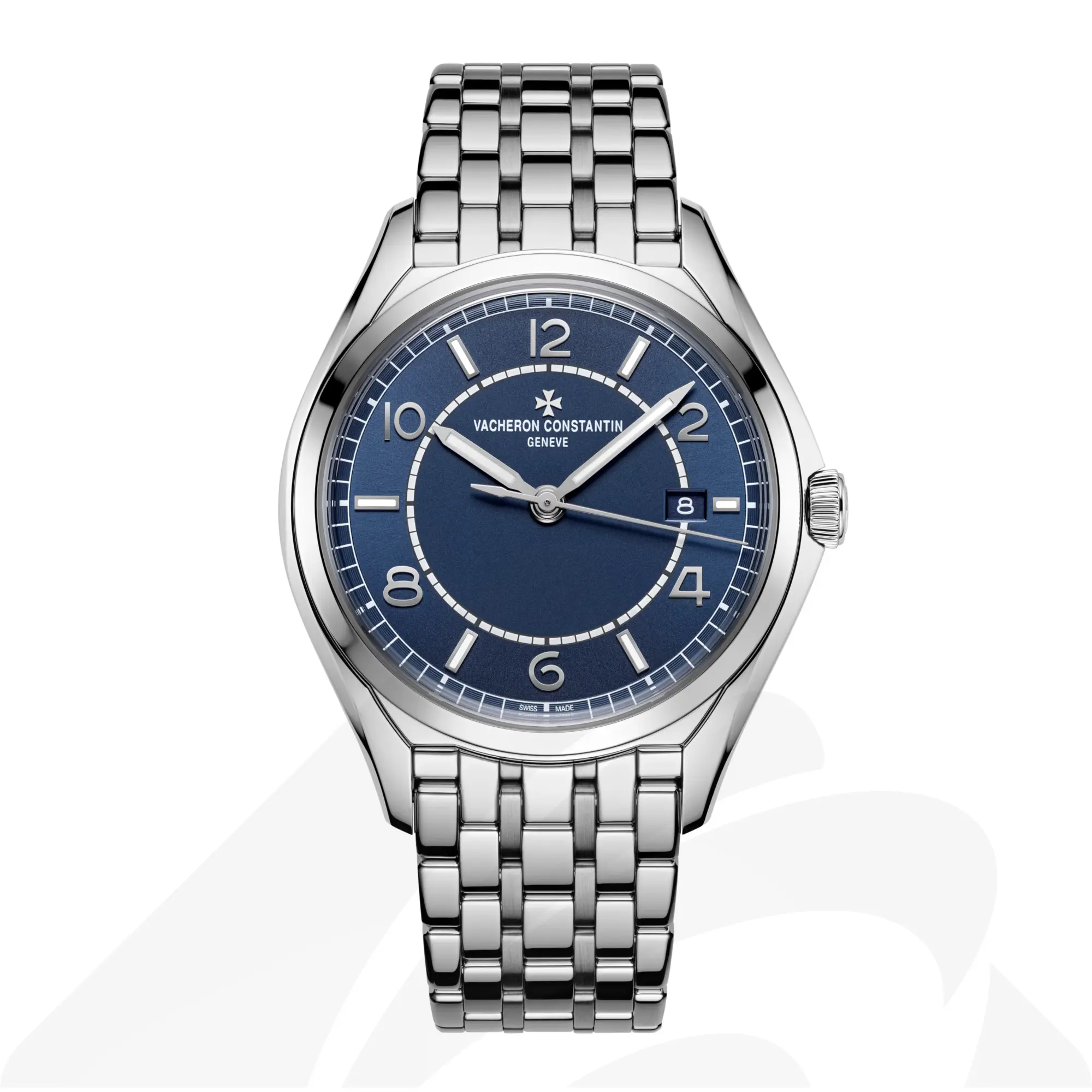 ヴァシュロン・コンスタンタン フィフティーシックス・オートマティック  素材:ステンレススティール 色:ダブル仕上げのペトロールブルートーン
