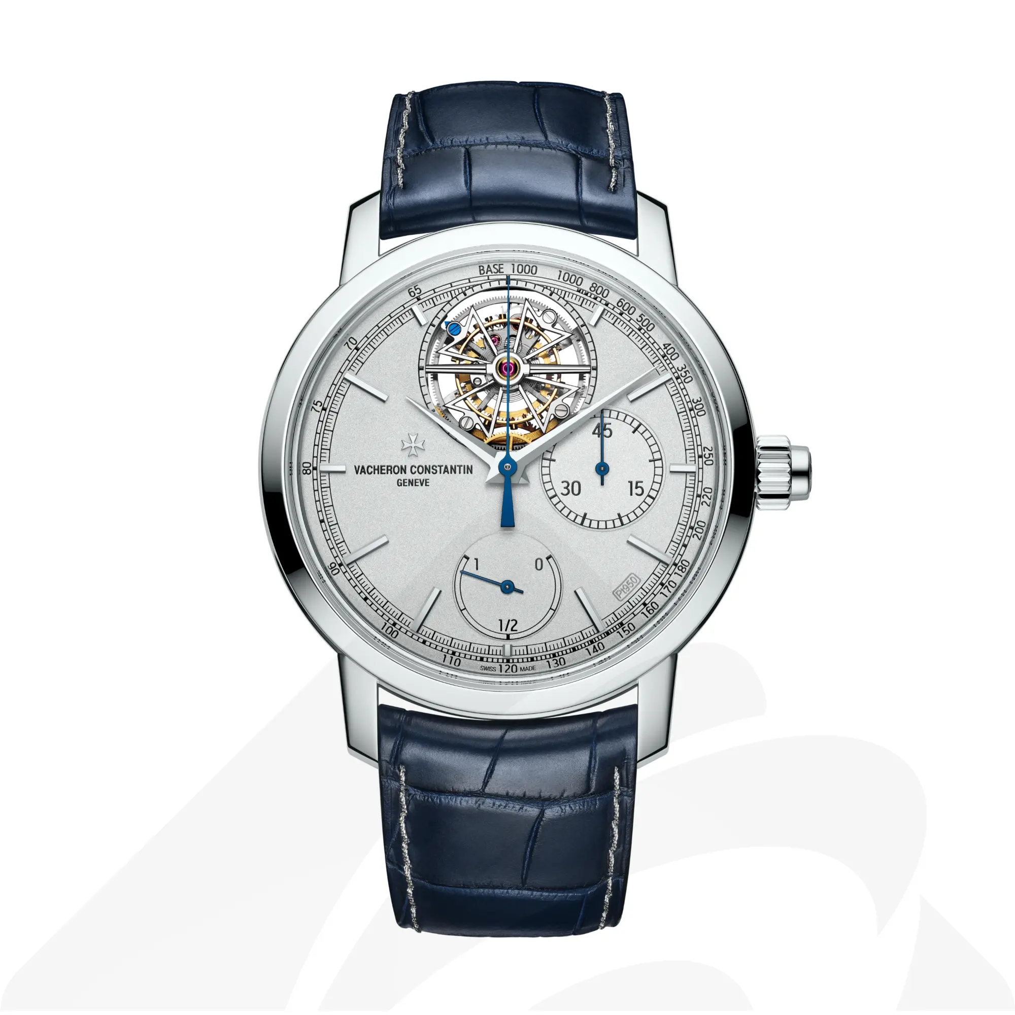 ヴァシュロン・コンスタンタン トラディショナル・トゥールビヨン・クロノグラフ・コレクション・エクセレンス・プラチナ  素材:プラチナ950 色:プラチナ950