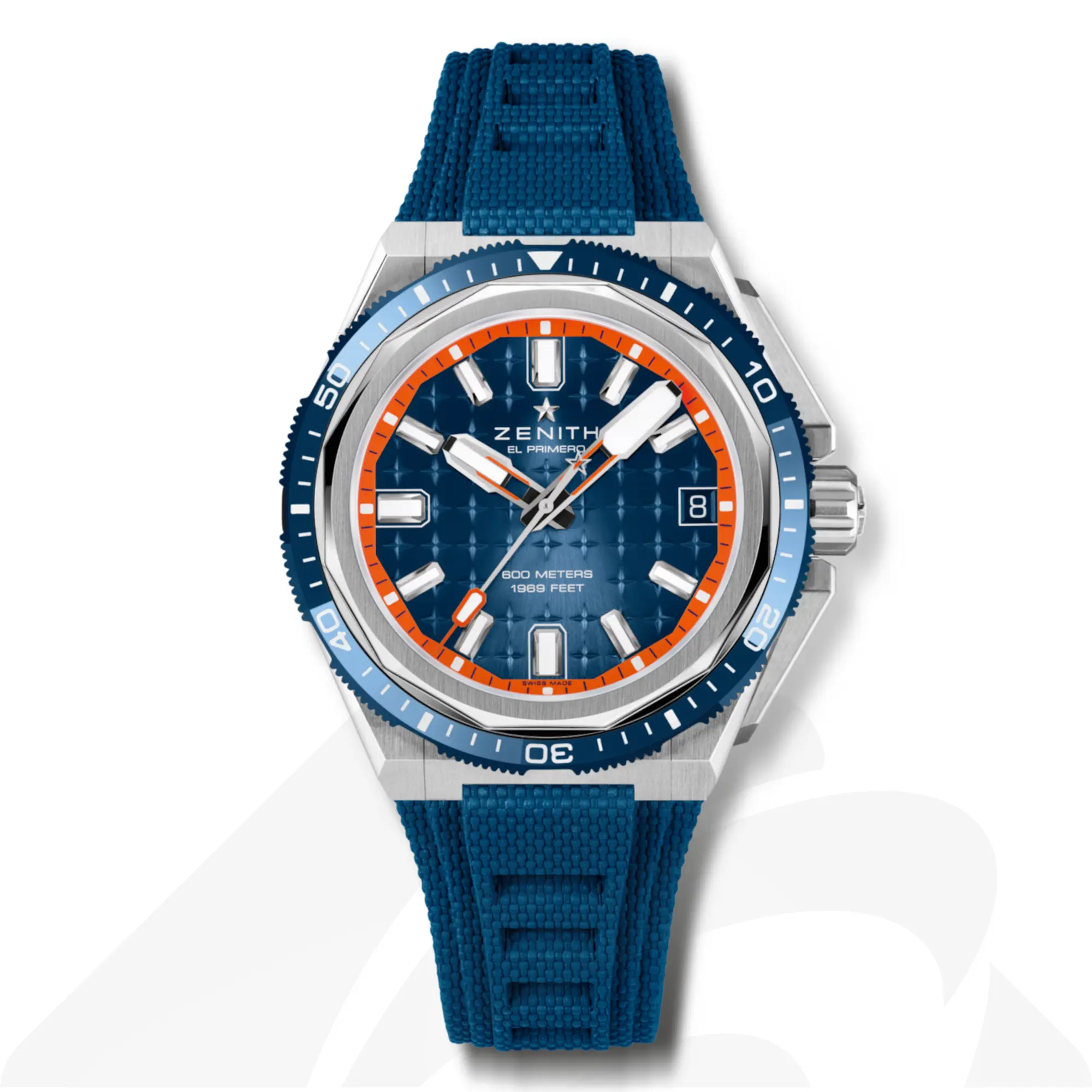 ゼニス デファイ エクストリーム ダイバー  素材:チタン 色:ブルー