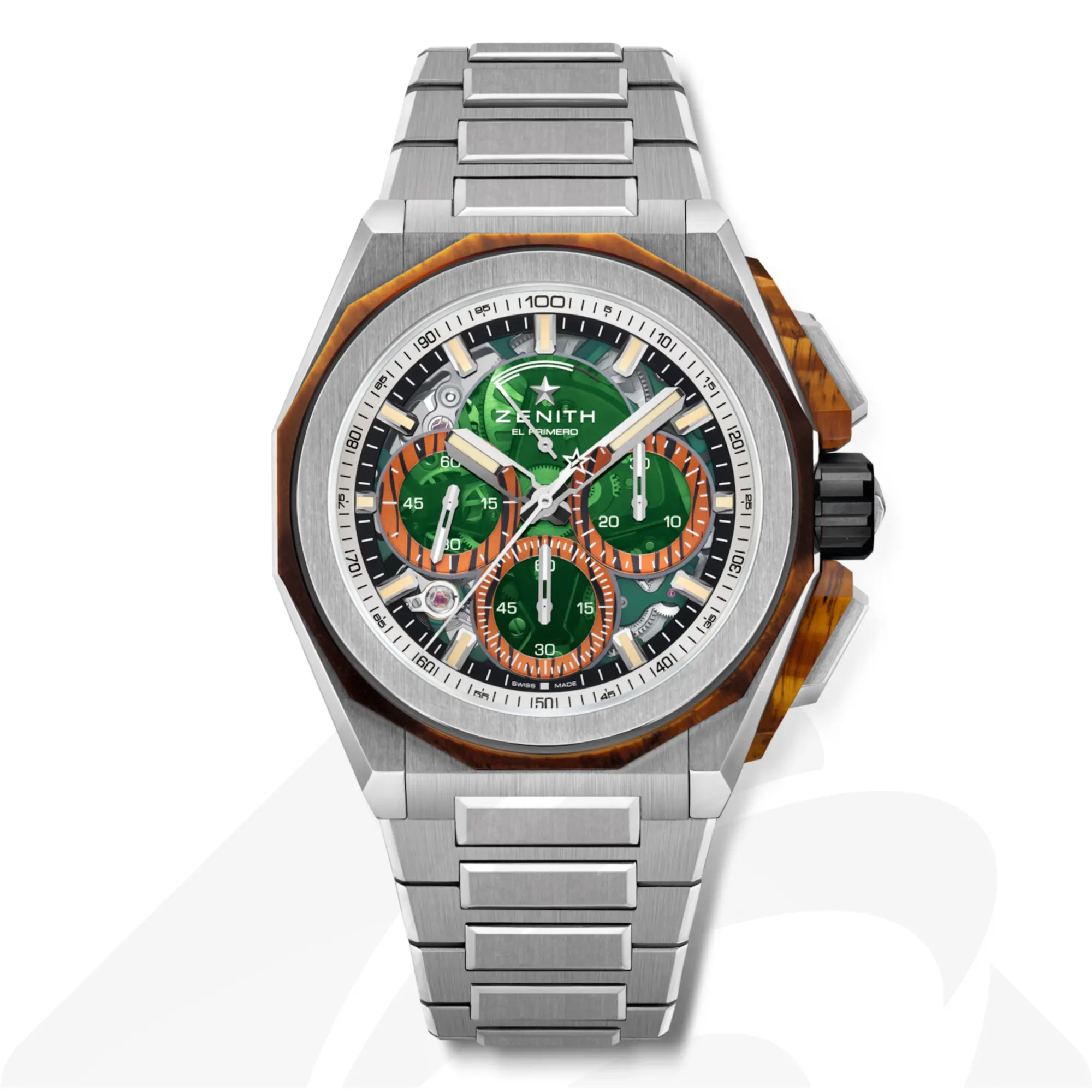 ゼニス デファイ エクストリーム ジャングル  素材:チタン 色:カラーサファイア