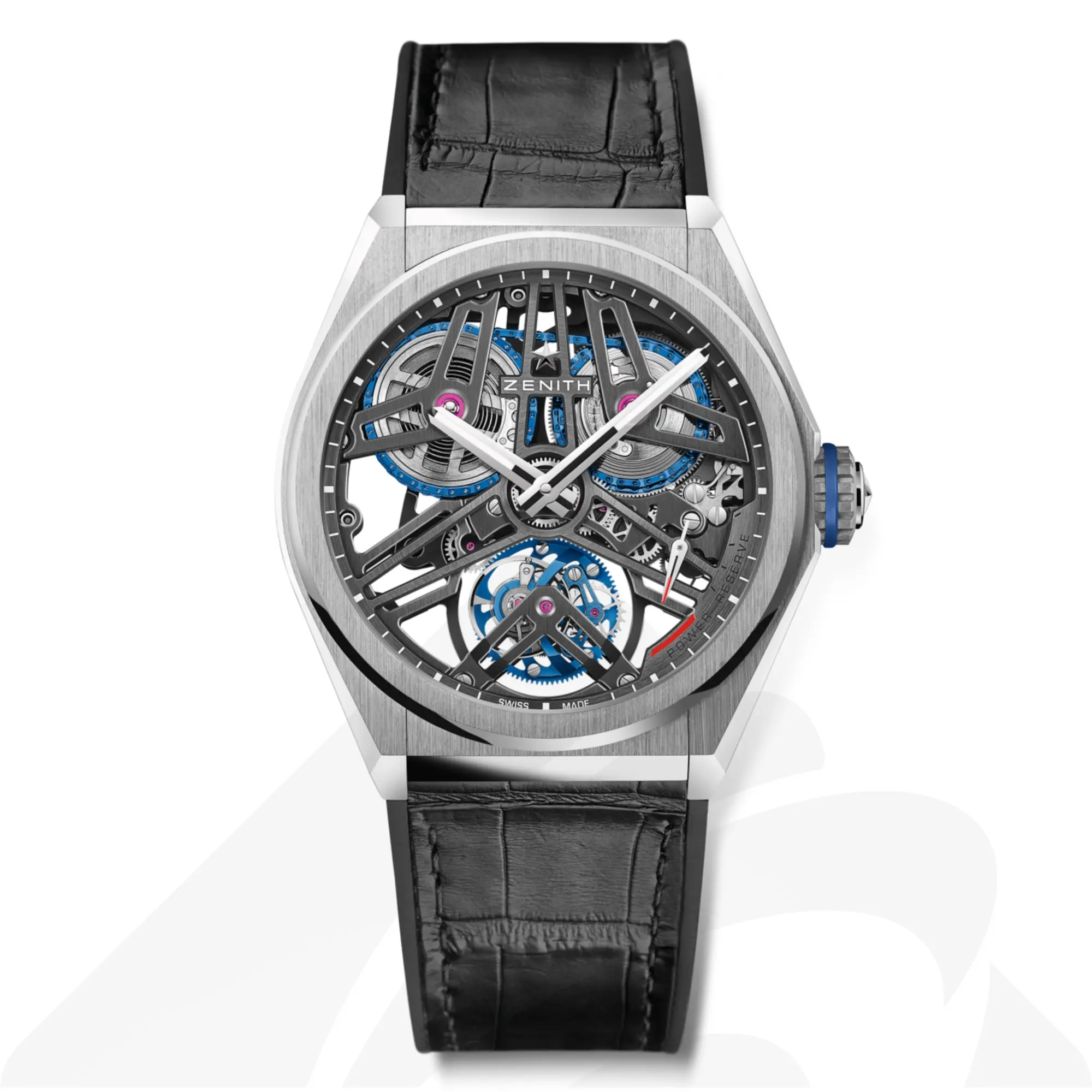 ゼニス デファイ フュゼ トゥールビヨン  素材:プラチナ950 色:スケルトン