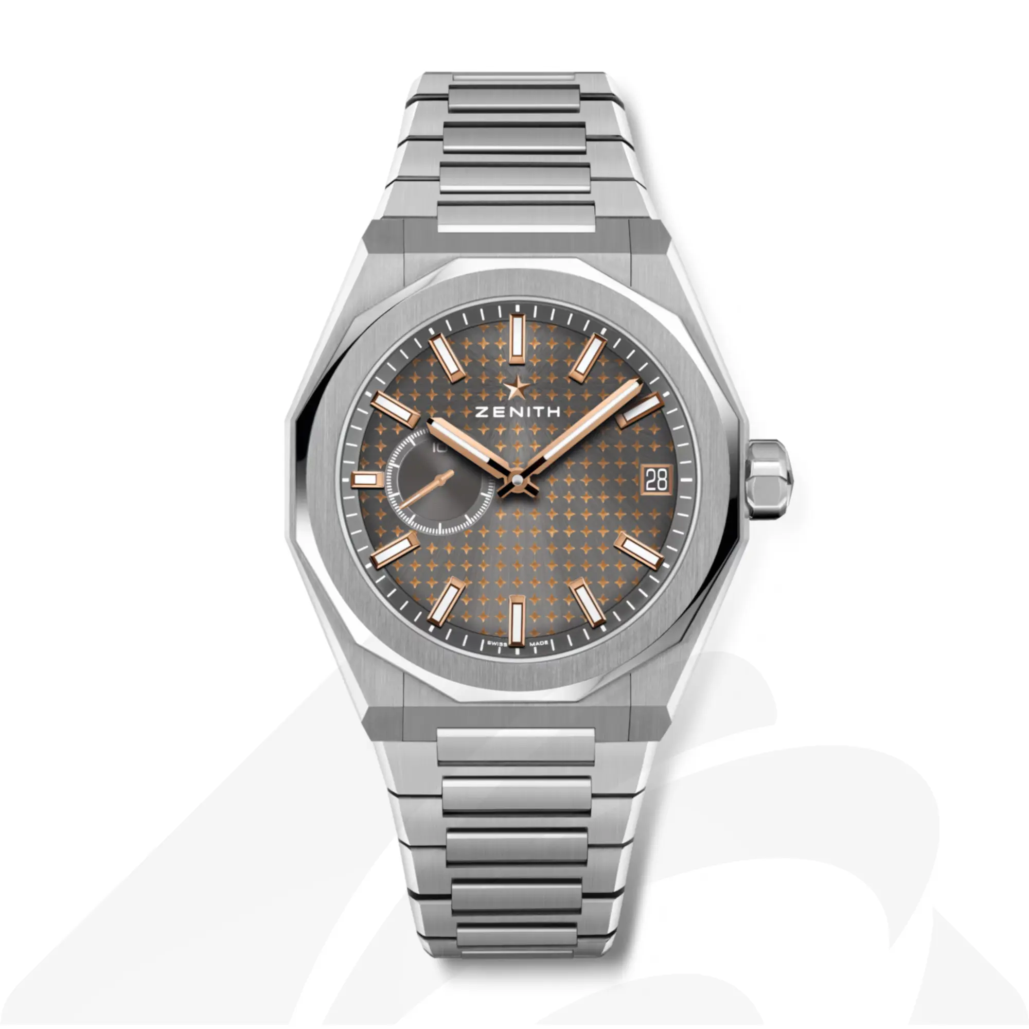 ゼニス デファイ スカイライン  素材:ステンレススチール 色:スレートグレー