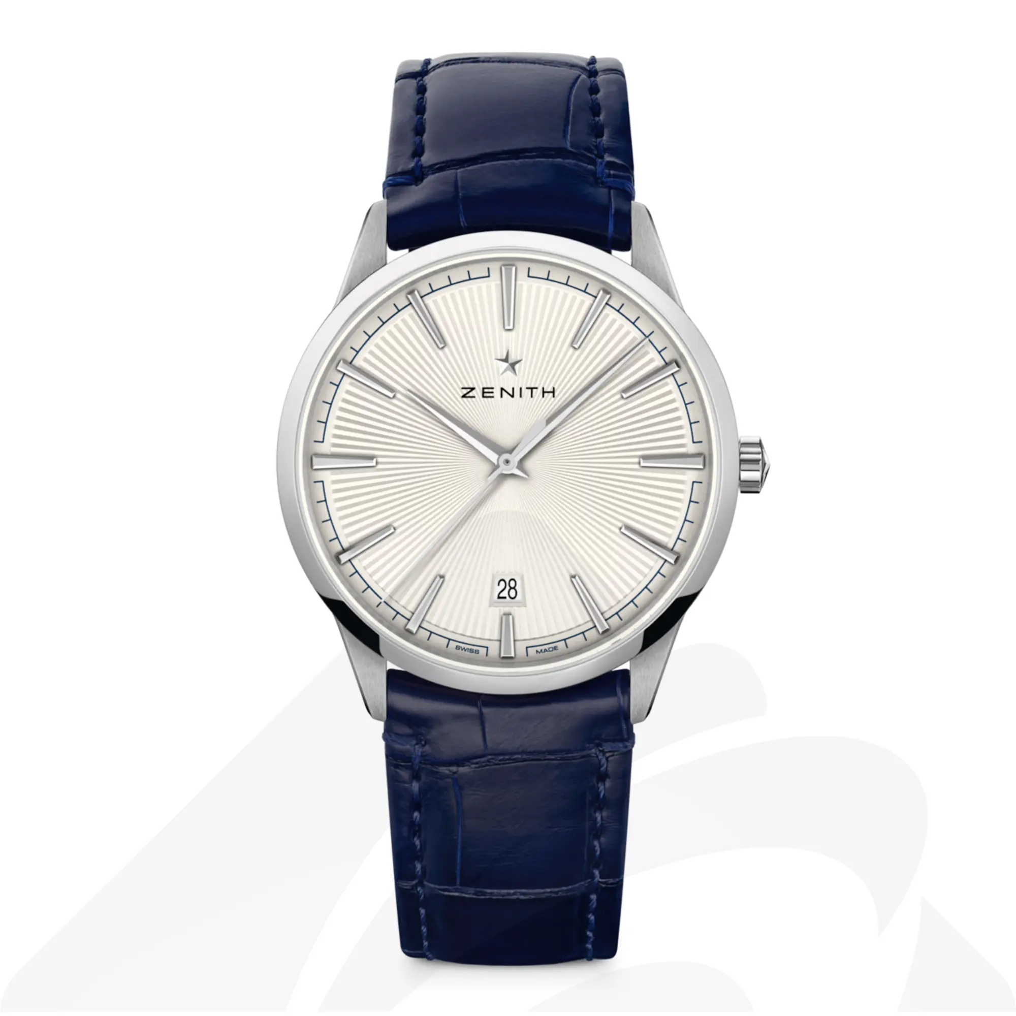 ゼニス エリート クラシック  素材:ステンレススチール 色:シルバートーン