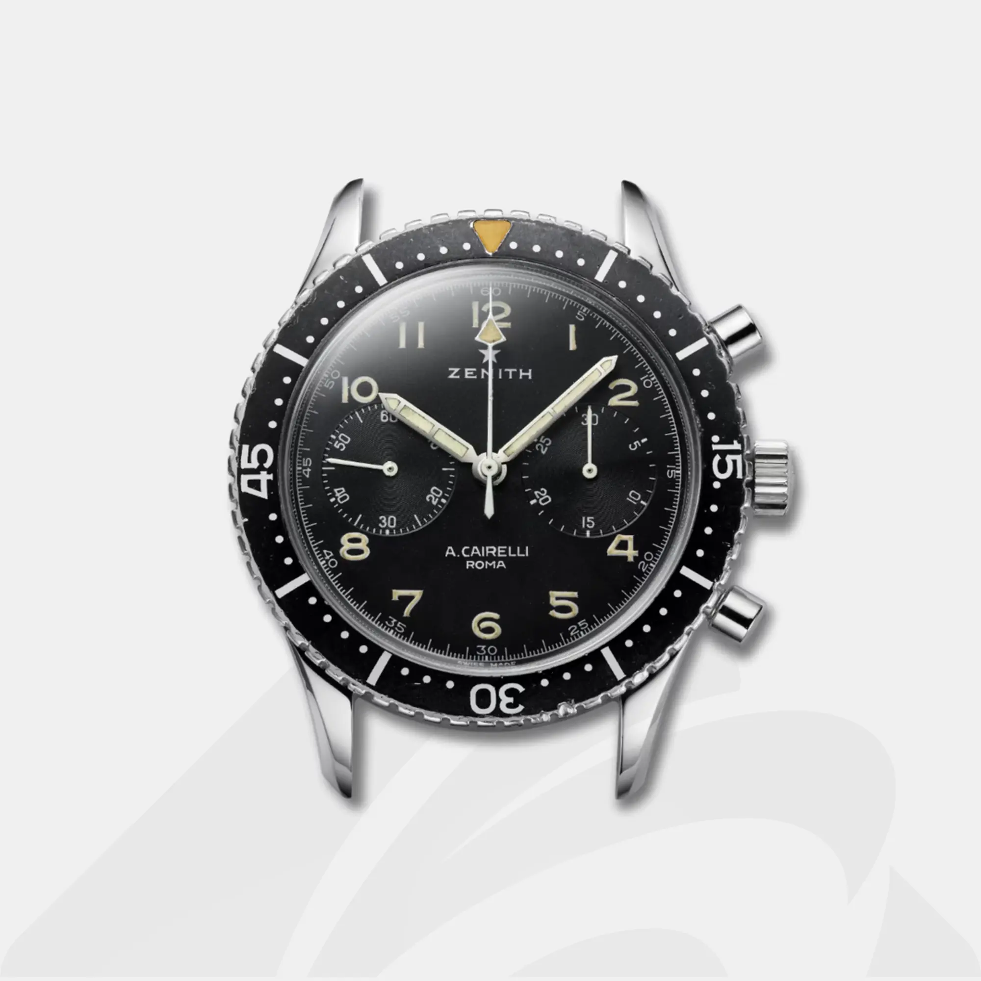 ゼニス TIPO CP-2  素材:ステンレススチール 色:ブラック