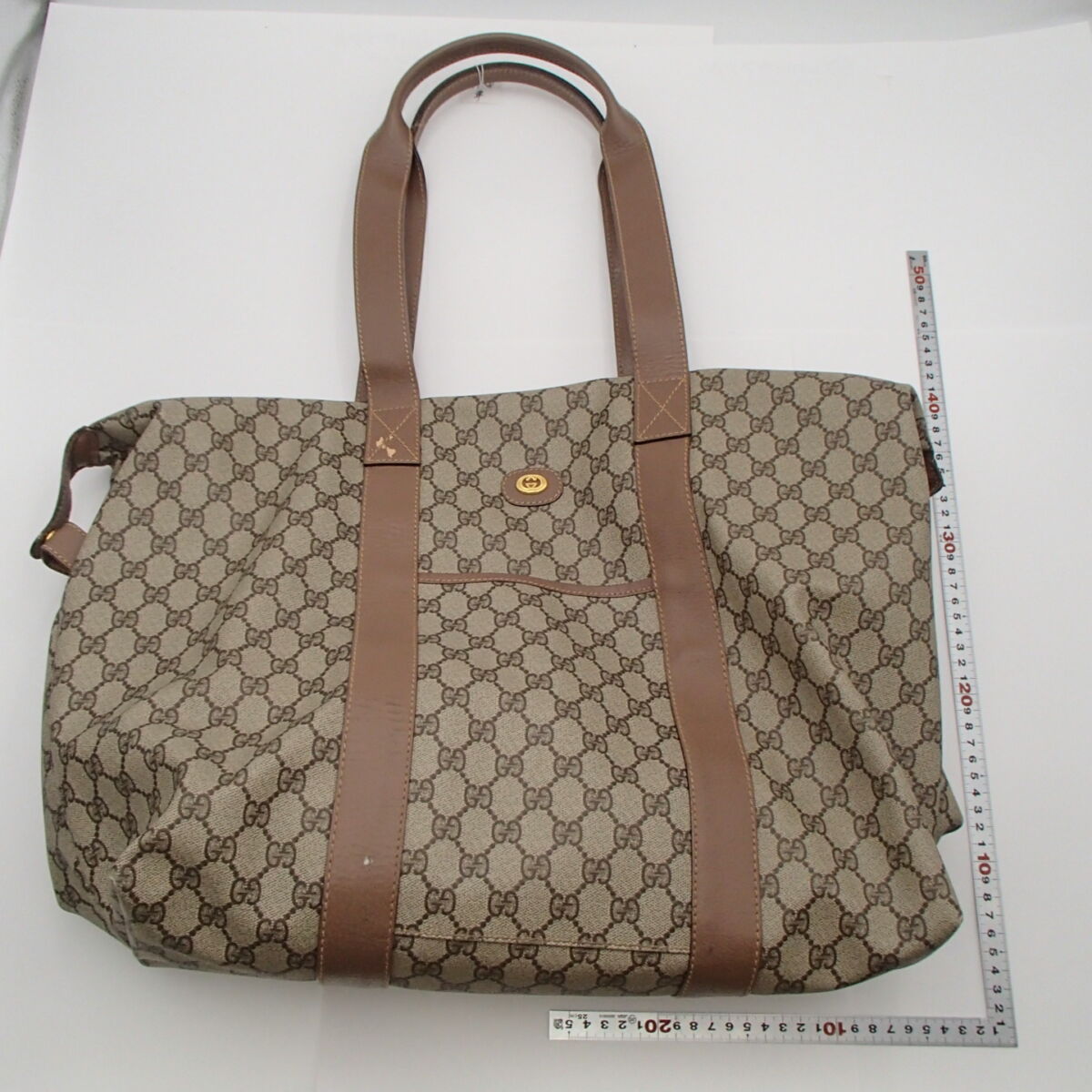 Gucci グッチ オールドバッグ GGプラスラージトート 方掛けバッグ 旅行バッグ
