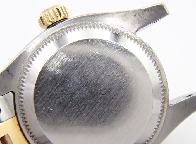 ロレックス　179173G　シェル文字盤　レディース腕時計