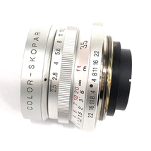 VOIGTLANDER COLOR-SKOPAR 35mm F2.5 MC カメラレンズ マニュアルフォーカス