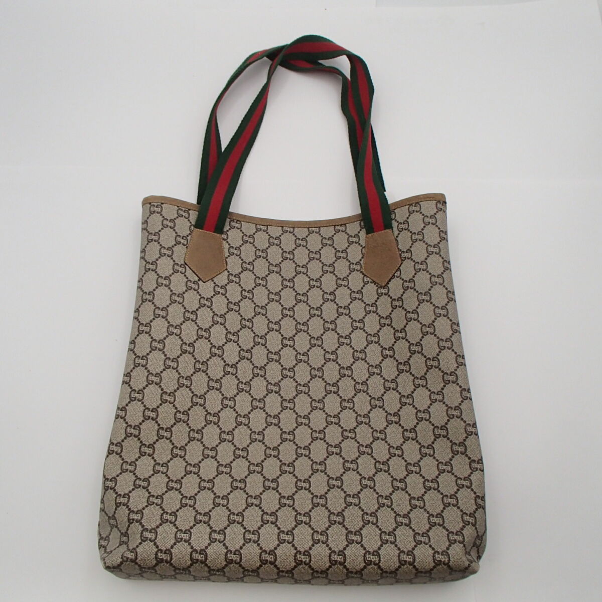 GUCCI オールドグッチ トートバッグ GGスプリーム シェリーライン PLUS