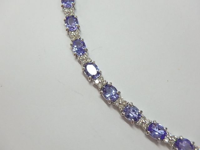 k18wg タンザ 10.1g 6.71ct 1.00ct