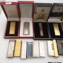 S.T.DUPONT デュポン Cartie カルティエ dunhill ダンヒル ZIPPO GIVENCHY その他 44点 ブランド 着火未確認 ジャンク まとめ