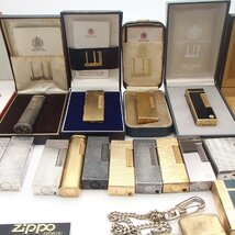 S.T.DUPONT デュポン Cartie カルティエ dunhill ダンヒル ZIPPO GIVENCHY その他 44点 ブランド 着火未確認 ジャンク まとめ