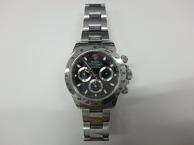 ROLEX デイトナ 116520  黒文字盤 メンズ腕時計