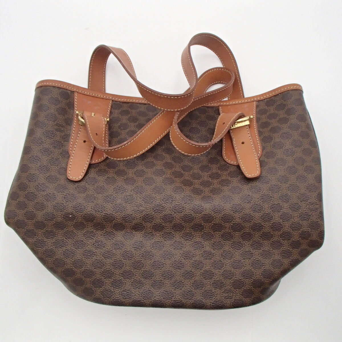 セリーヌ CELINE マカダム柄 トートバッグ
