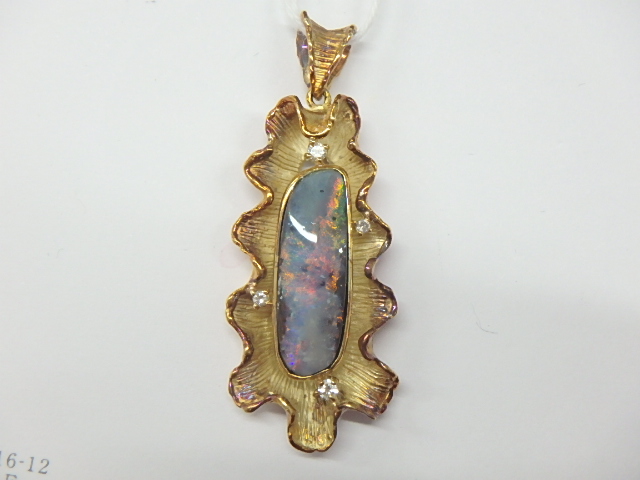 k18 ﾎﾞﾙﾀﾞｵﾊﾟｰﾙ 11.8g 7.26ct 0.10