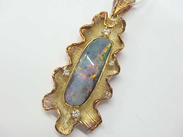 k18 ﾎﾞﾙﾀﾞｵﾊﾟｰﾙ 11.8g 7.26ct 0.10