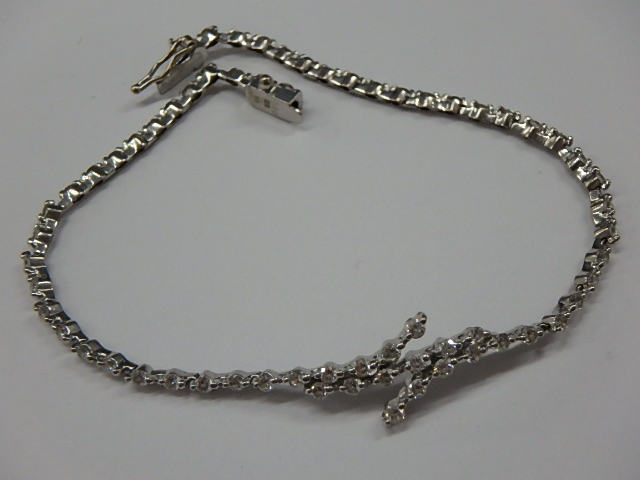 K18WG　ダイヤ　6.1ｇ1.50ct