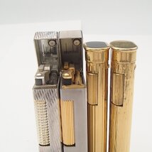 ダンヒルライター Dunhill まとめ 4点 ガスライター 喫煙具 着火未確認 箱
