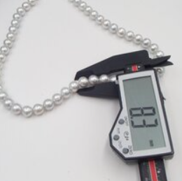アコヤ真珠パール ネックレス 留め具silver925 約42.6g 丸玉8.3㎜ 鑑別書付き
