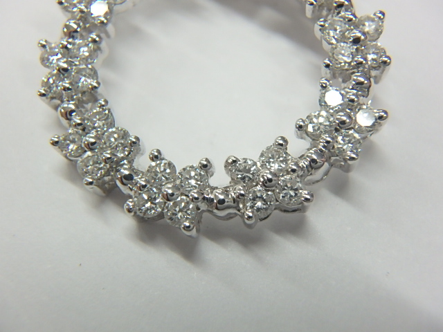 k18wg ダイヤ 4.4g 0.50ct