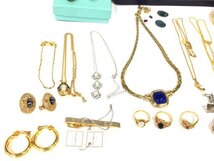 タサキ パール スクエア 3連モチーフ ネックレス シルバー TASAKI 他 クリスチャンディオール 等 アクセ まとめセット
