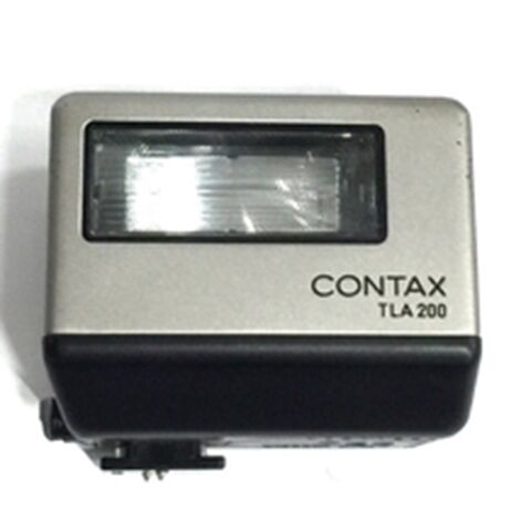 CONTAX TLA200 フラッシュ ストロボ 現状品 ケース付属 カメラアクセサリー コンタックス