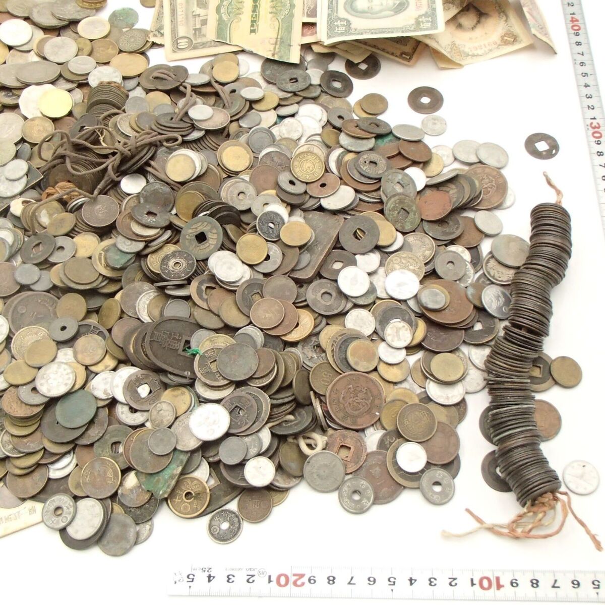 古銭まとめ 外貨 日本 約6.8kg コレクション まとめ