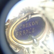 梶光夫　七宝焼き　リング　K18　750　総重量10.1ｇ　メレダイヤ　指輪　アクセサリー