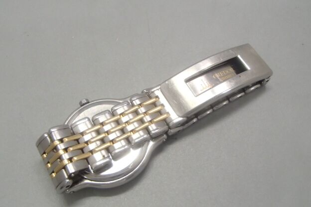 セイコー クオーツ 腕時計 SEIKO 9572 6000 クレドール 18KTベゼル