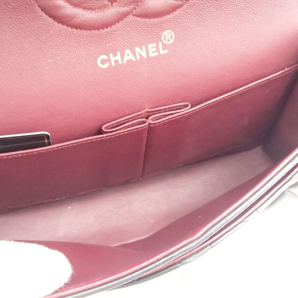 CHANEL シャネル マトラッセ チェーンショルダーバッグ ラムスキン