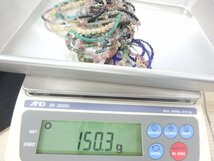 色石 ストーン クリスタル ブローチ 10点まとめ K18 750 約22.1g 約9.6g 約150.3g アクセサリー