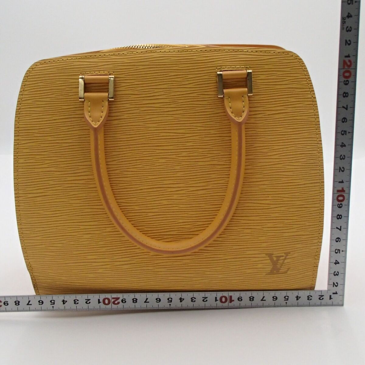 LOUIS VUITTON (ルイヴィトン) M52059 エピ ポンヌフ ハンドバッグ 手提げ タッシリ イエロー 黄色